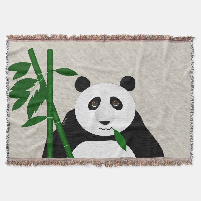 Panda Throw Blanket (Front)