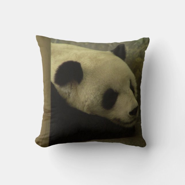 Panda Throw Pillow (Front)