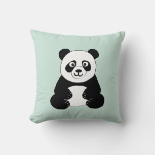 Panda Throw Pillow