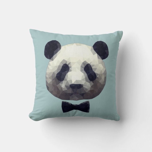 Panda Throw Pillow (Front)