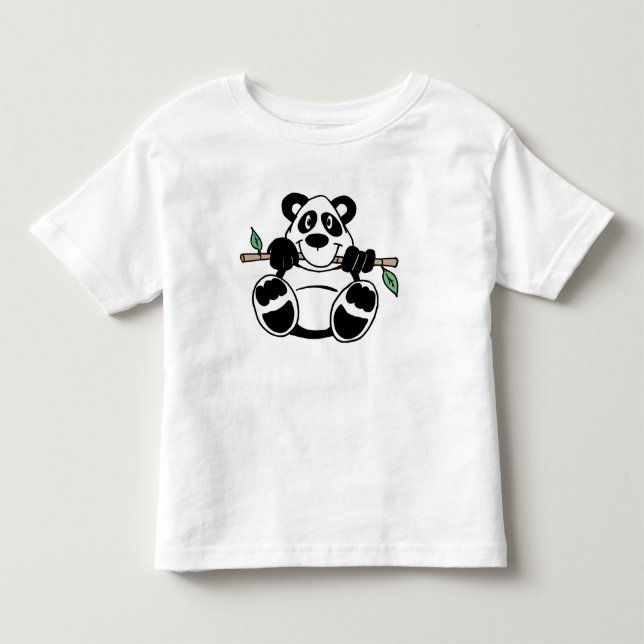 Panda Toddler T-shirt (Front)