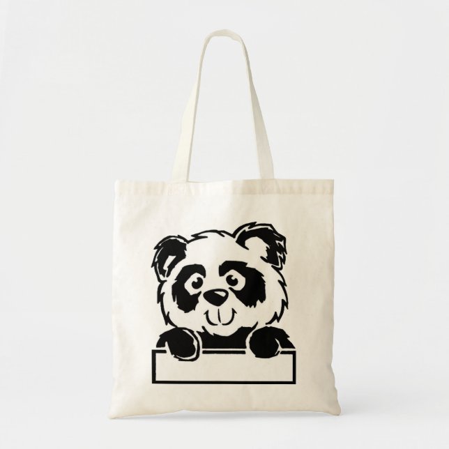 Panda Tote Bag (Front)