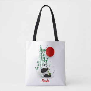 Panda tote bag