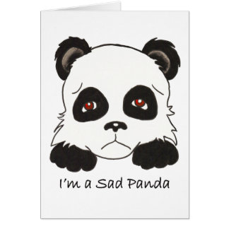 Panda triste