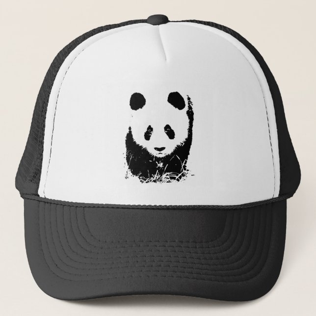 Panda Trucker Hat (Front)