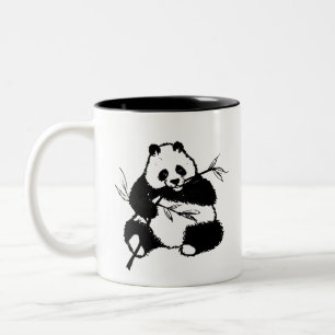 Panda Two-Tone Coffee Mug