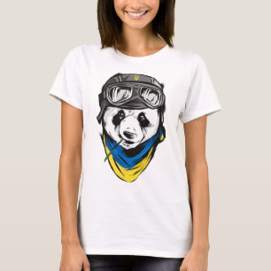 Panda Ukrainian Flag Ukraine Shirt Ukrainian Souve