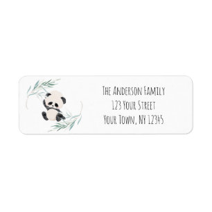 Panda Unisex Baby shower neutre pour les femmes aq