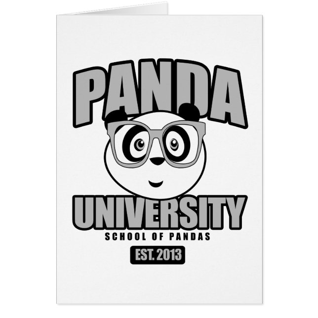 Panda University - Grey (Front)