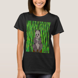 Panda (vif) - T-Shirt basique pour femme