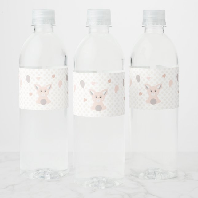 Panda Water Bottle Label (Bottles)