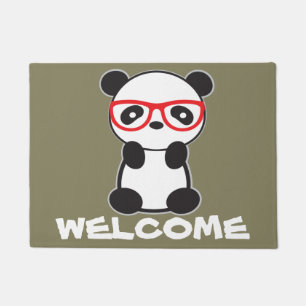 Panda Welcome Mat