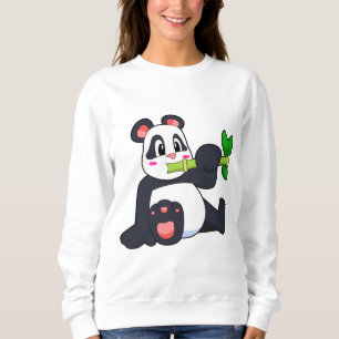 Panda with Bamboo Sweatshirt