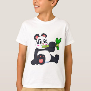 Panda with Bamboo T-Shirt