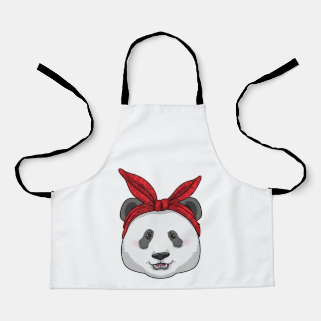 Panda with Bandana Apron (Front)