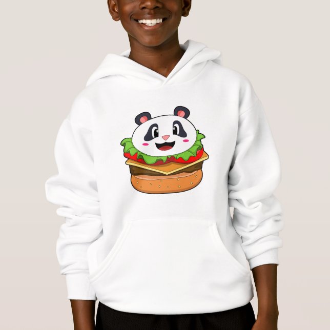 Panda with Burger (Front)