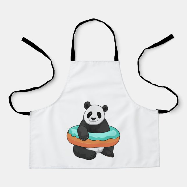 Panda with Donut Apron (Front)