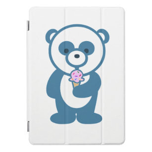 Panda With Ice Cream iPad Pro Cover