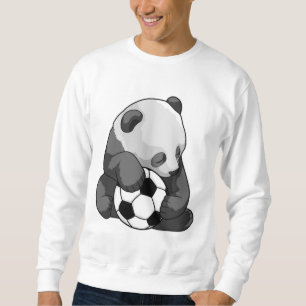 Panda with Soccer ball Sweatshirt