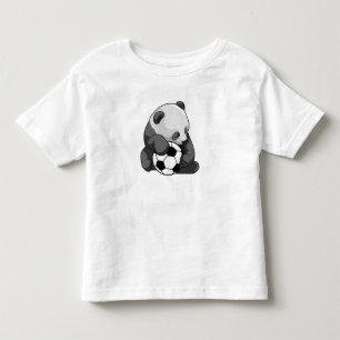 Panda with Soccer ball Toddler T-shirt