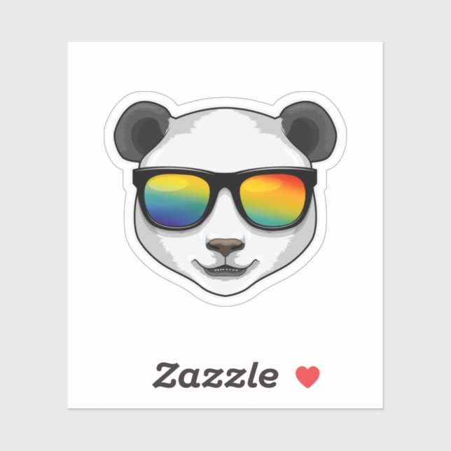 Panda with Sunglasses (Sheet)