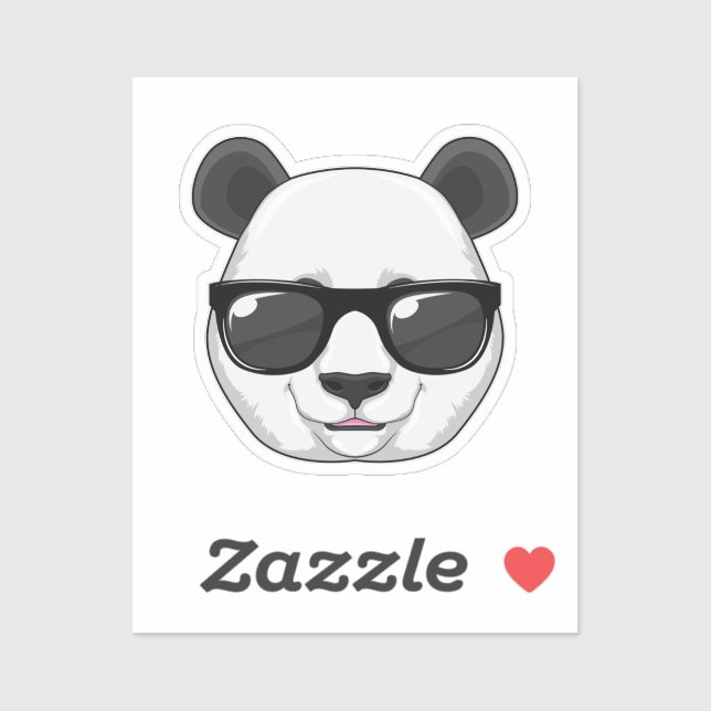 Panda with Sunglasses (Sheet)