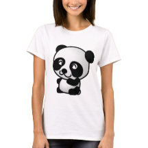 Panda Women's Basic T-Shirt