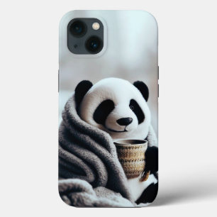Panda Wrapped In Winter  iPhone 13 Case