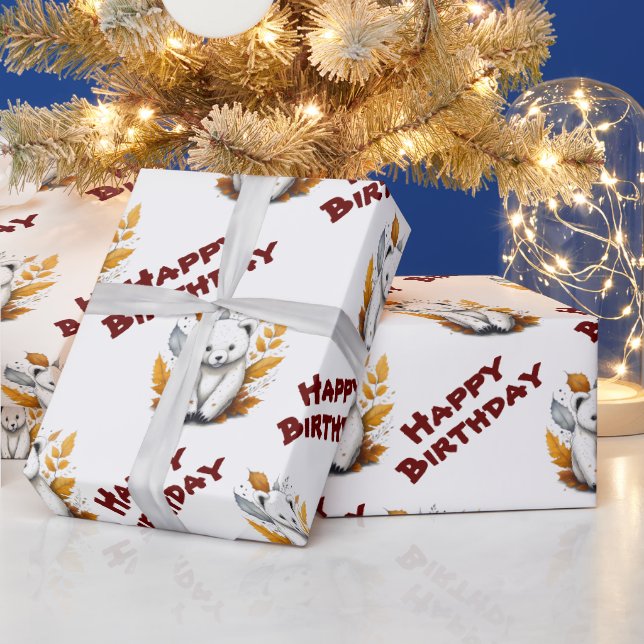 Panda Wrapping Paper (Holidays)