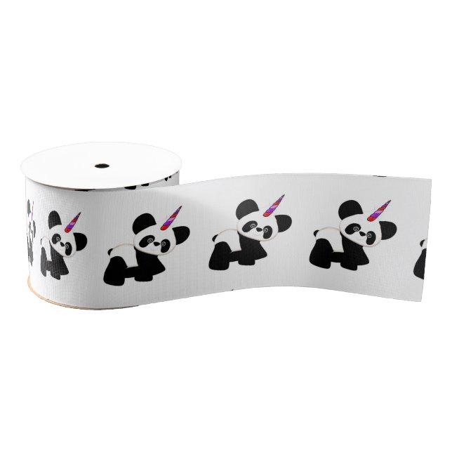 Pandacorn ribbon grosgrain ribbon (Spool)