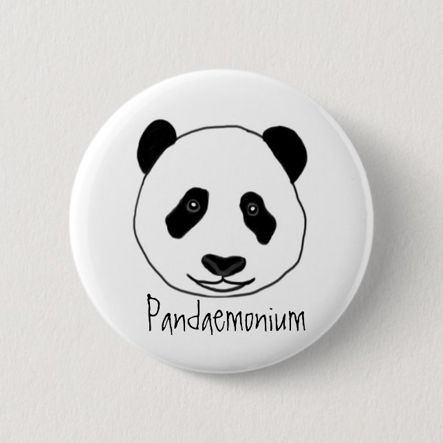 Pandaemonium Badge 2 Inch Round Button (Front)