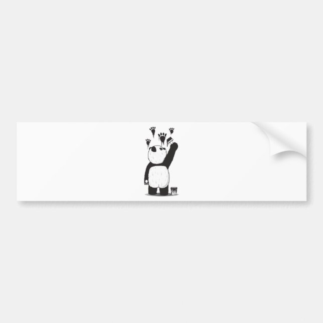 Pandalism Bumper Sticker (Front)