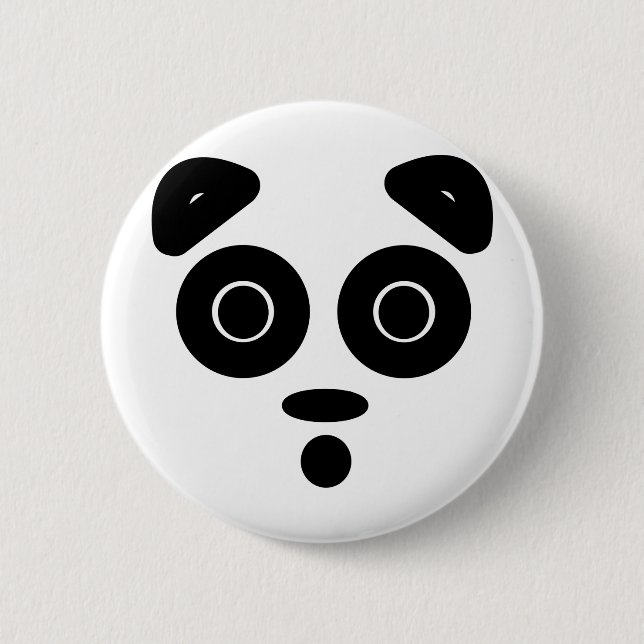 pandamonium 2 inch round button (Front)
