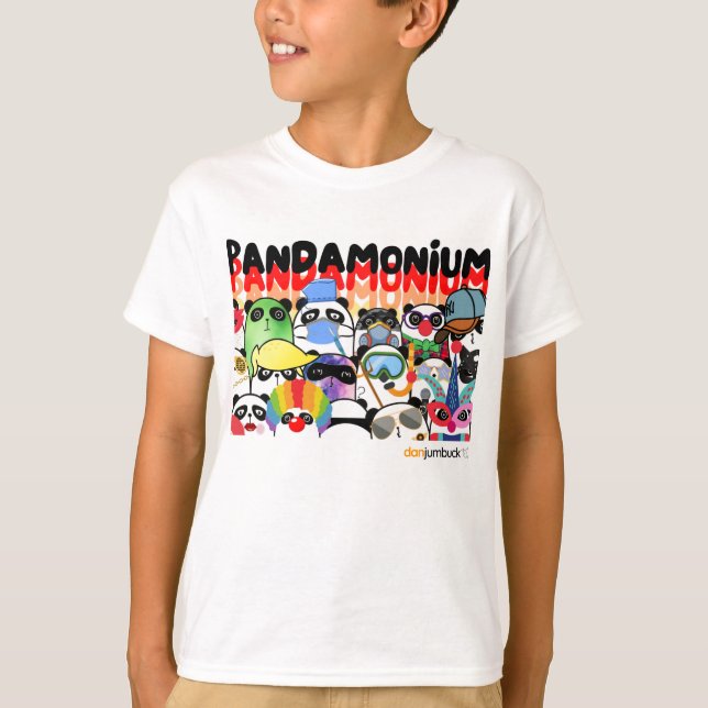 Pandamonium T-shirt (Front)