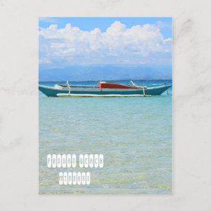 Pandan Beach in Mindoro Postcard