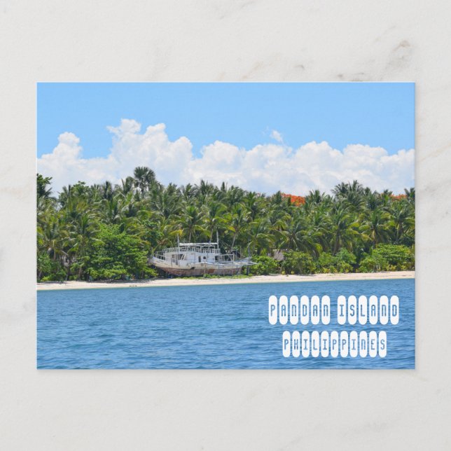Pandan Island in Mindoro Philippines Postcard (Front)