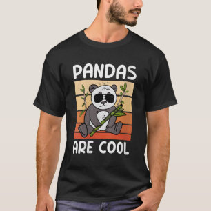 Pandas Are Wildlife Animal Zookeeper Panda Bear T-Shirt