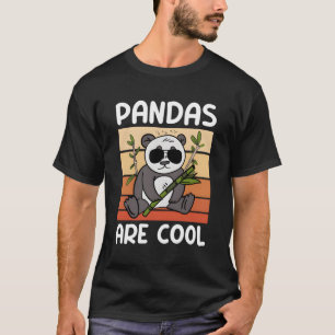 Pandas Are Wildlife Animal Zookeeper Panda Bear T-Shirt