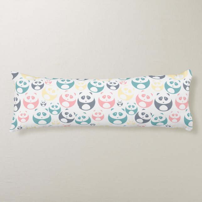 Pandas Body Pillow (Front)