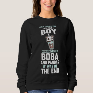 Pandas Bubble Tea Sweatshirt