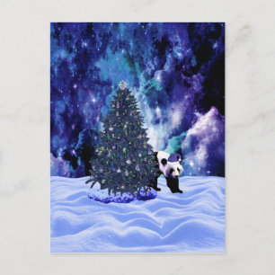 Panda's Christmas Holiday at the North Pole