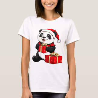 Pandas Christmas T-Shirt