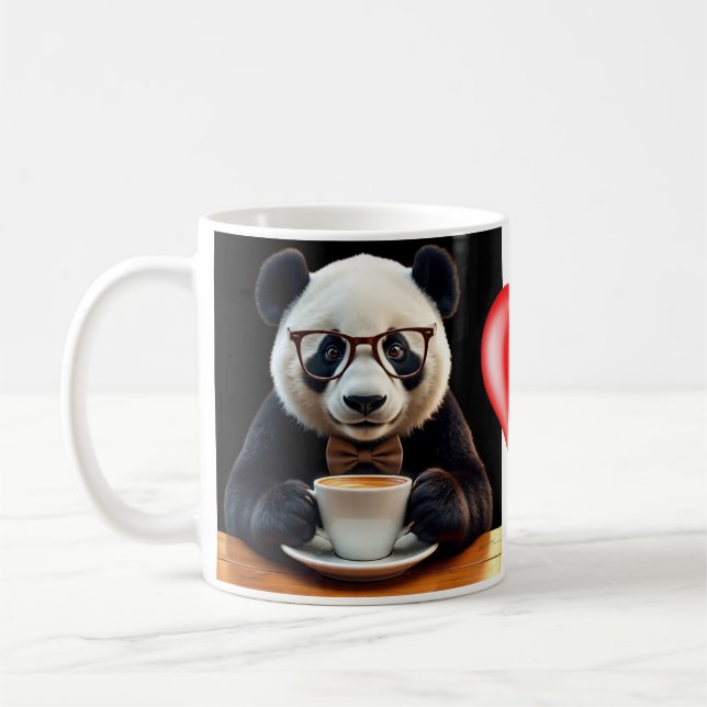Panda's Coffee Break Mug (Left)