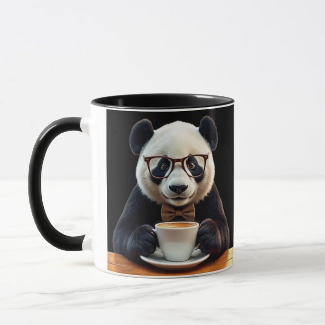 Panda's Coffee Break Mug (Left)