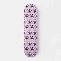 Pandas Embarquer Skateboard