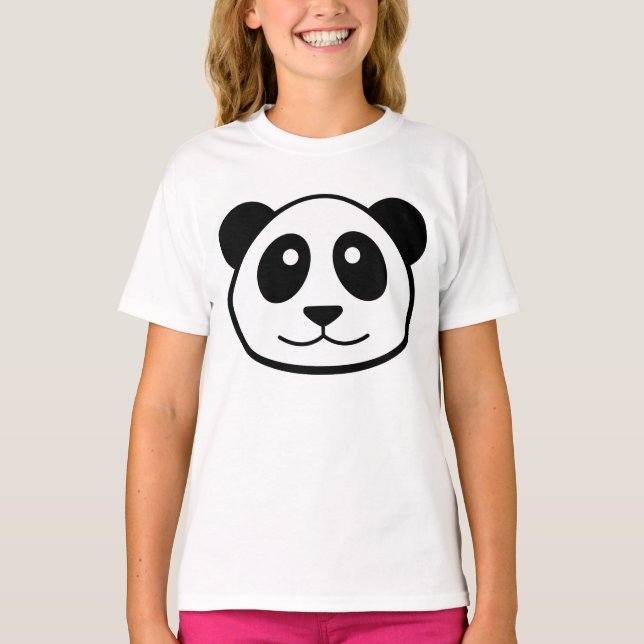 Panda's Face T-Shirt (Front)
