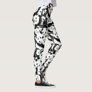 Pandas famille Leggings Hugs - Amusants