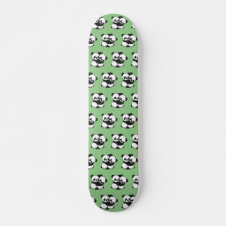 Pandas Hugging Skateboard