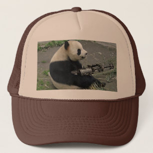 panda's need guns trucker hat
