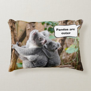 Pandas or Koalas - Which are cuter? Accent Pillow